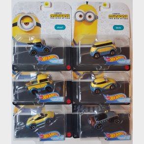 Hot Wheels - Minions Character Cars (2020)