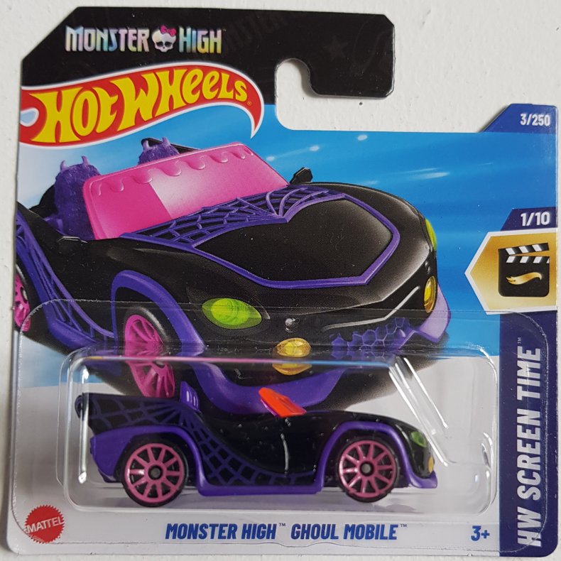 Hot Wheels - Monster High Ghoul Mobile (Purple)
