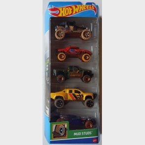 Hot Wheels - 5-pack, Mud Studs