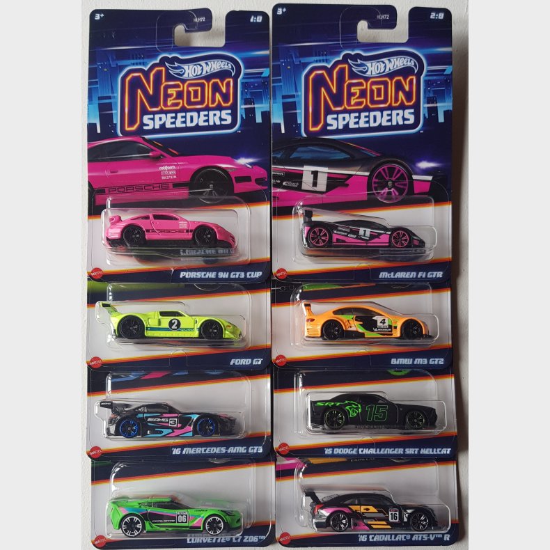 Hot Wheels - Neon Speeders Mix 3 (2024)