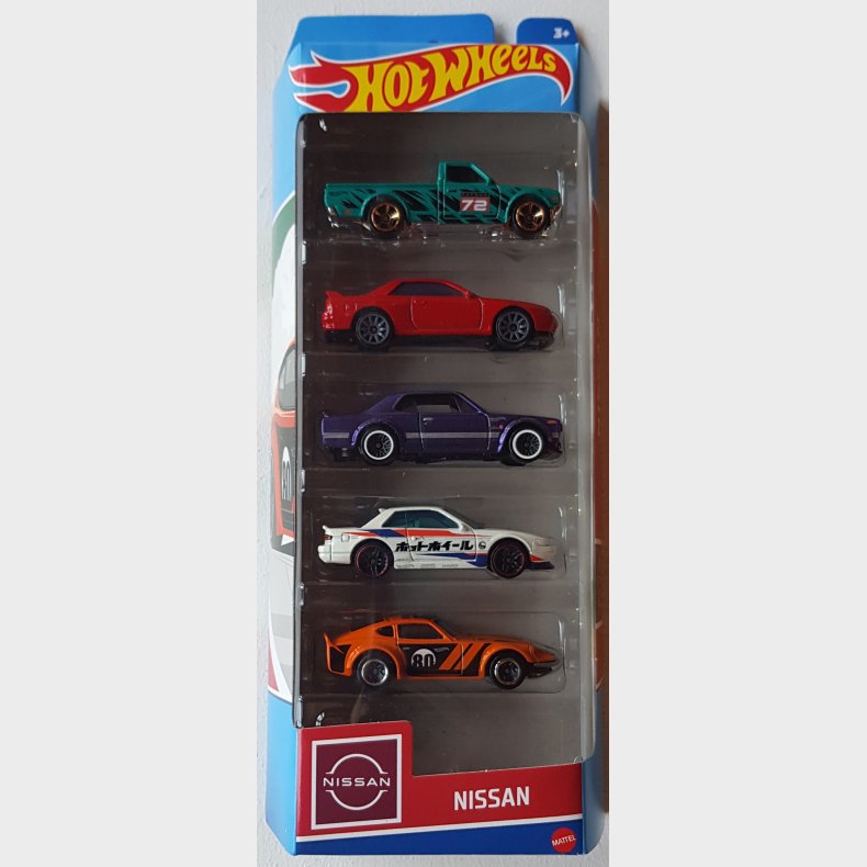 Hot Wheels - 5-pack, Nissan