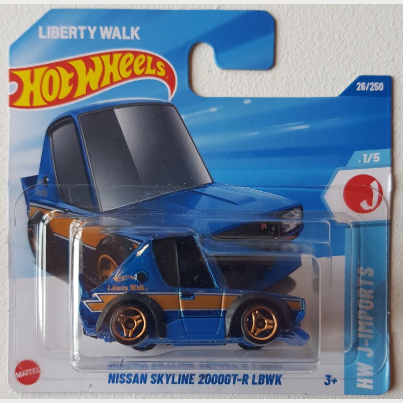 Hot Wheels - Nissan Skyline 2000GT-R LBWK
