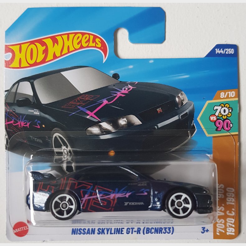 Hot Wheels - Nissan Skyline GT-R (BCNR33)