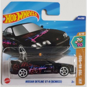 Hot Wheels - Nissan Skyline GT-R (BCNR33) (Black)