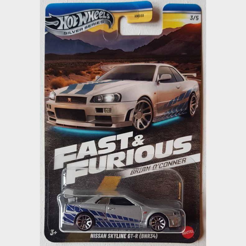 Hot Wheels - Nissan Skyline GT-R (R34)
