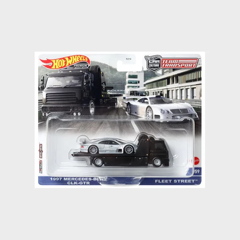 Hot Wheels 59 Mercedes Benz CLK GTR Fleet Street Truck