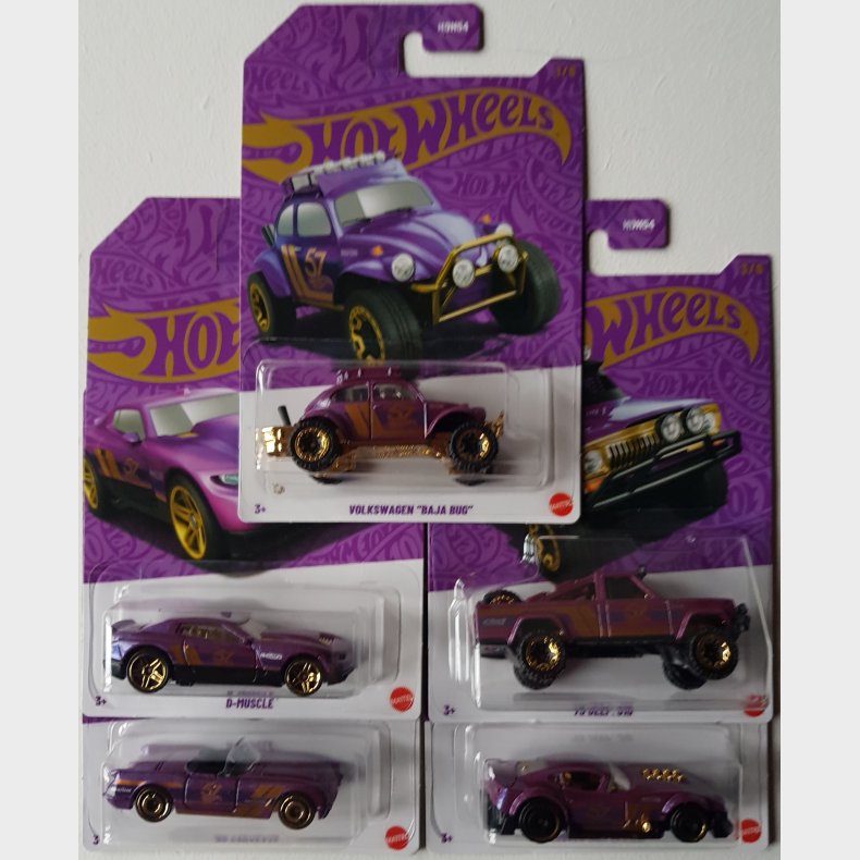Hot Wheels - Pearl &amp; Chrome, Mix 1 (2025)