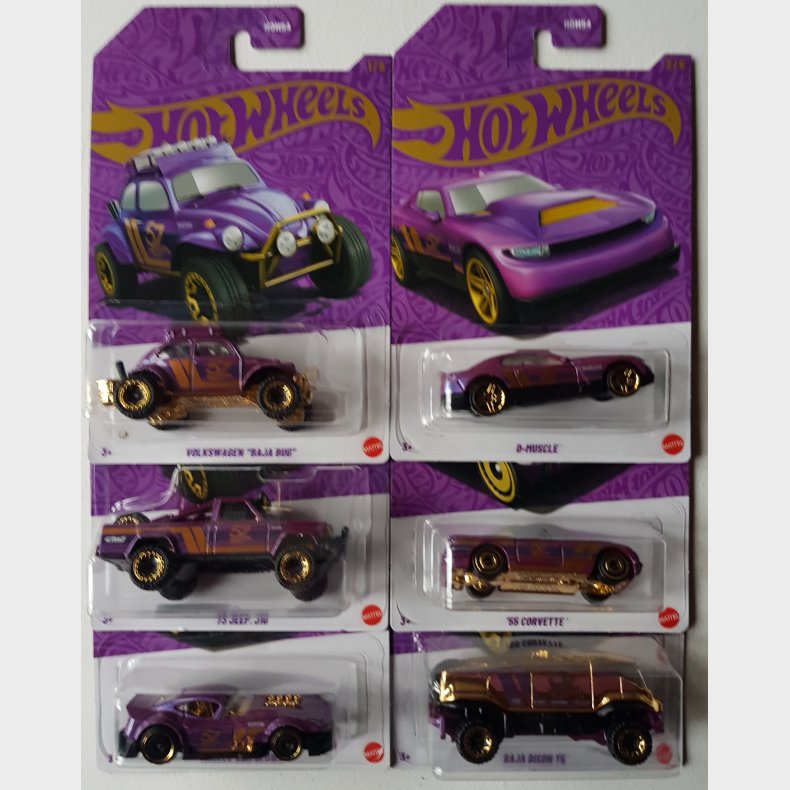 Hot Wheels - Pearl &amp; Chrome, Mix 1 (2025) [Full set]
