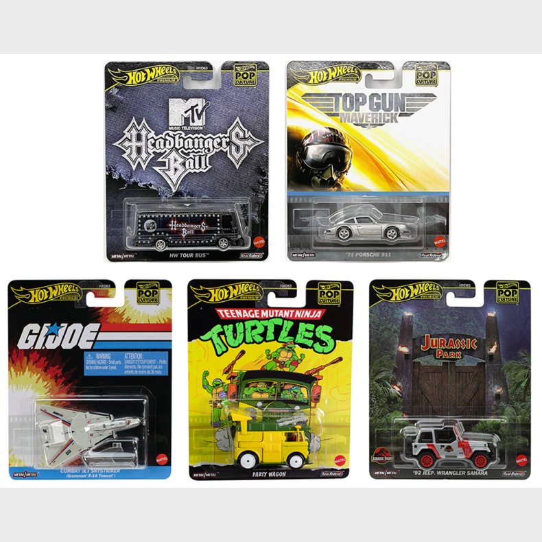 Hot Wheels - HW Premium Pop Culture Mix 4 (2025)