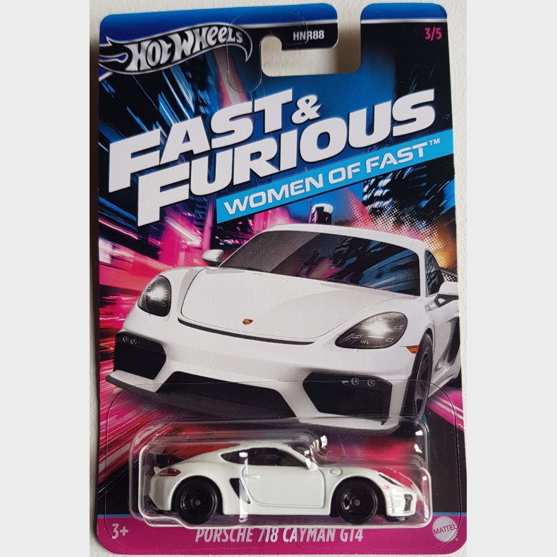 Hot Wheels - Porsche 718 Cayman GT4, Women of Fast (2024)