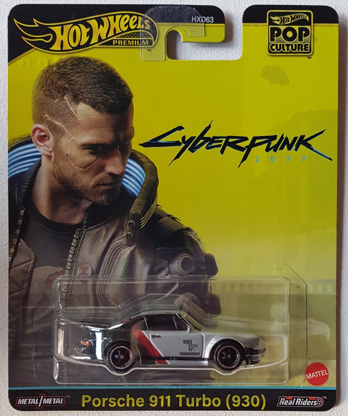 ホットウィール　100%Hot Wheels Porsche 930 Turbo Hot Wheels Porsche 930 Turbo Yellow #1/4 Motortrend 1:64 100