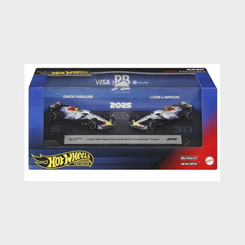 Hot Wheels Premium - Visa Cash App Racing Bulls, 2-pack (2026)