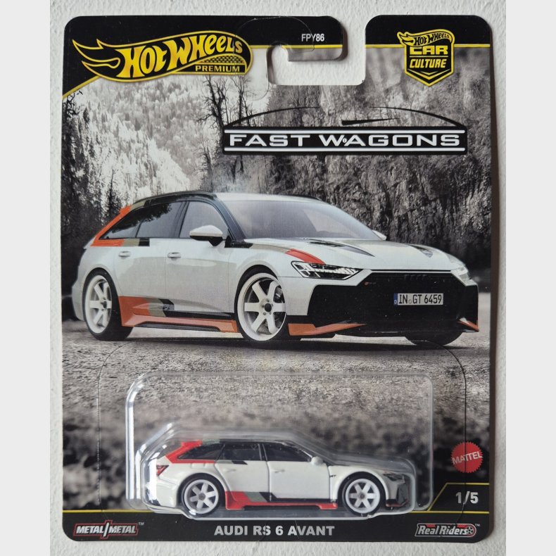 Hot Wheels Premium - Audi RS6 Avant