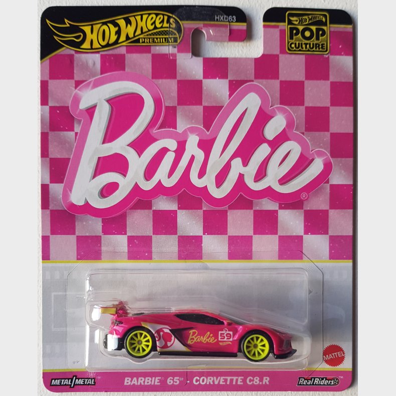 HW Premium - Barbie 65th, Corvette C8.R