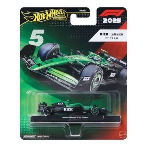 Hot Wheels Premium - 2025 Kick Sauber F1 Team - #5 G. Bortoleto