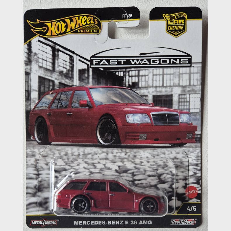 Hot Wheels Premium - Mercedes Benz E36 AMG