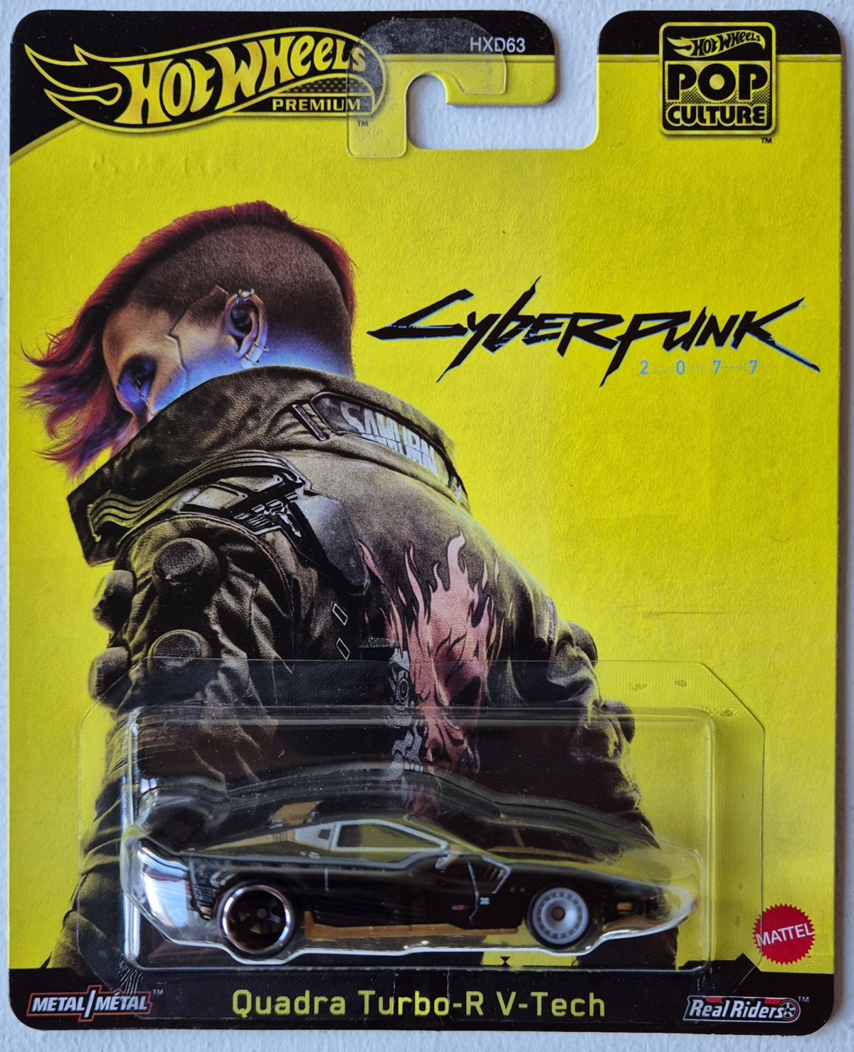 Hot Wheels - Quadra Turbo-R V-Tech Cyberpunk 2077