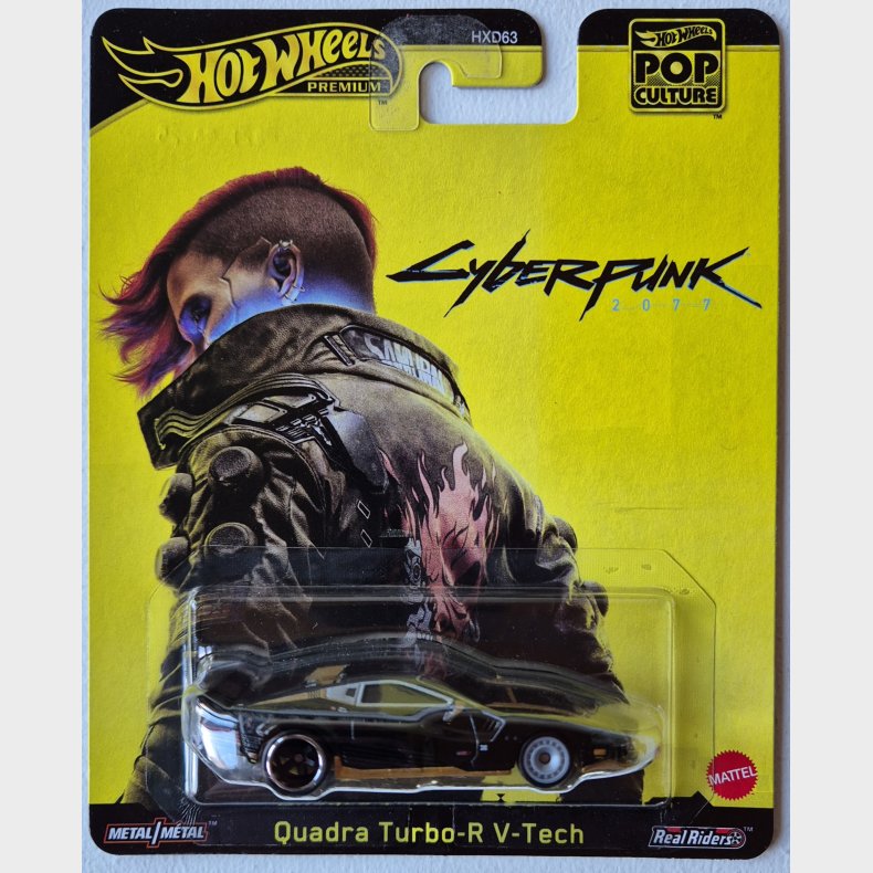 Hot Wheels - Quadra Turbo-R V-Tech Cyberpunk 2077