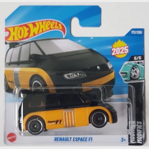 Hot Wheels - Renault Espace F1 (Black/yellow)