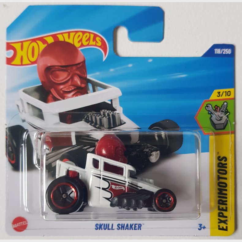 Hot Wheels - Skull Shaker (White)