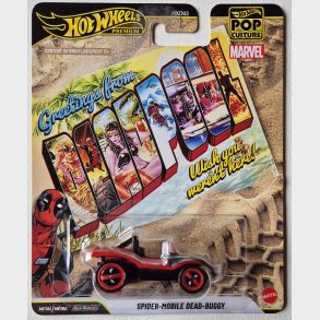 Hot Wheels Premium - Spider Mobile Dead Buggy - Deadpool