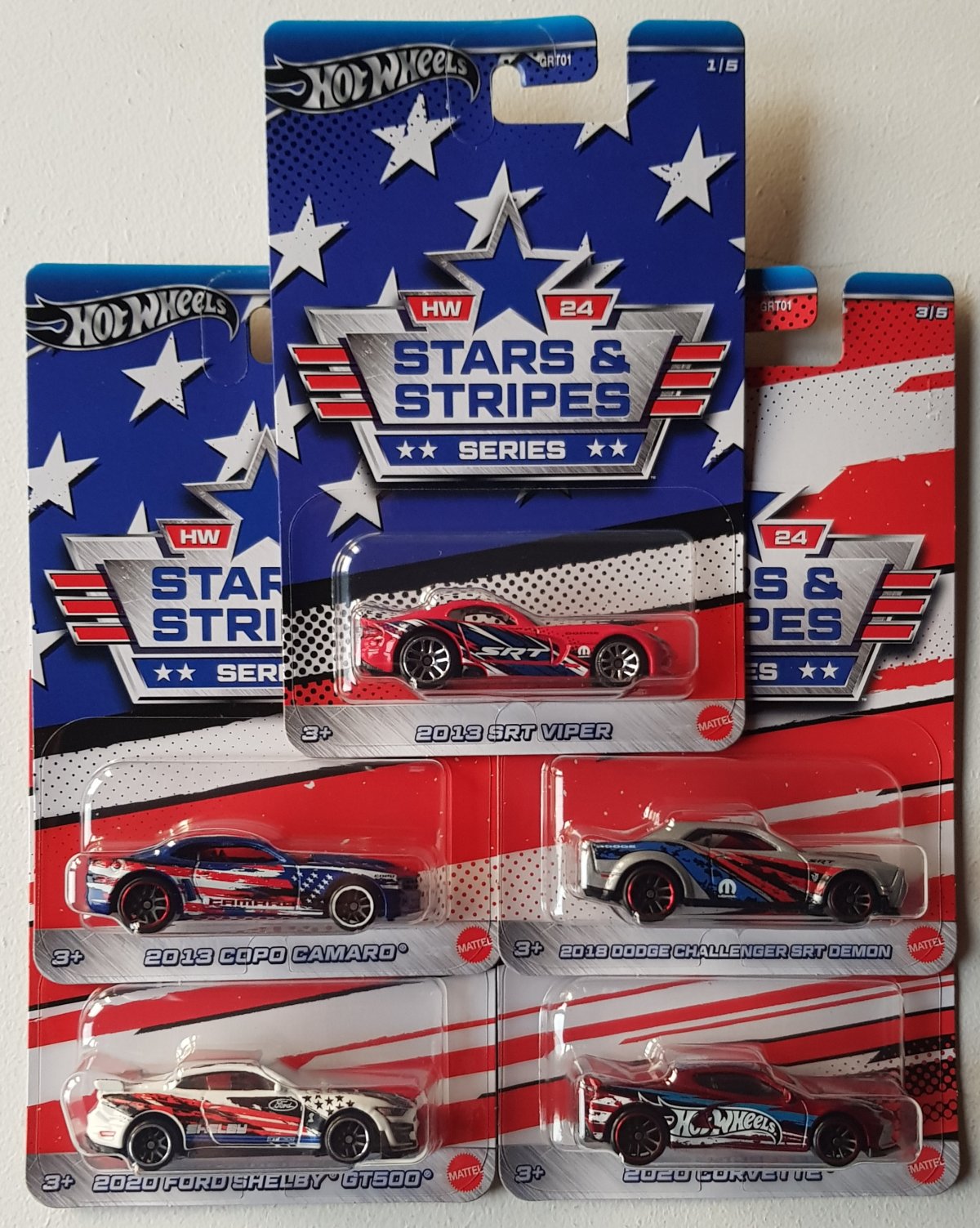 Hot wheels stars and stripes set on sale