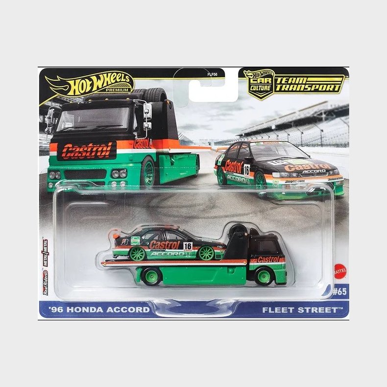 Hot Wheels - #65 1996 Honda Accord and Fleet Street