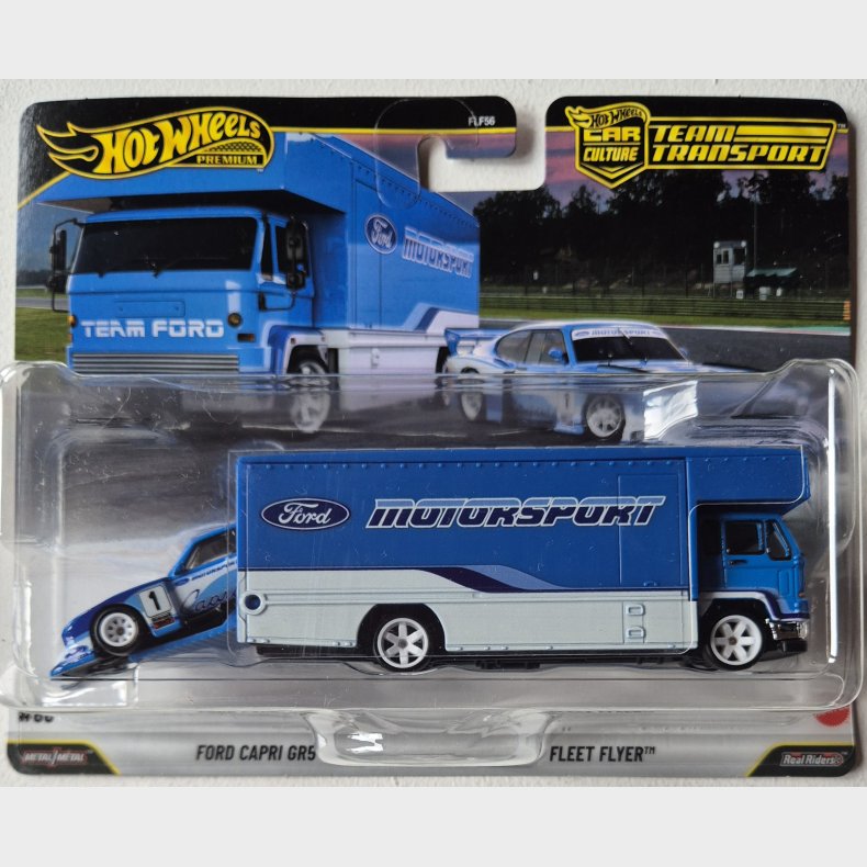 Hot Wheels - #88 Ford Capri Group 5 &amp; Fleet Flyer