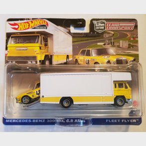 Hot Wheels - #39 Mercedes 300 SEL & Fleet Flyer