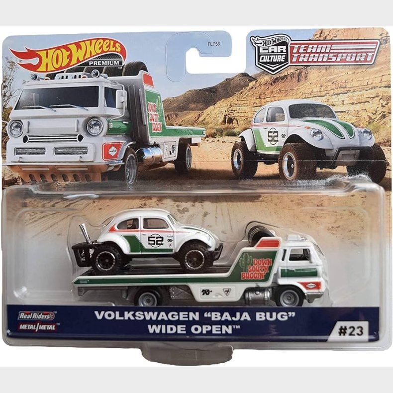Hot Wheels - #23 Volkswagen Baja Bug &amp; Wide Open
