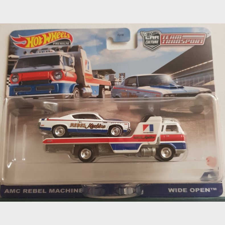 Hot Wheels - #43 AMC Rebel Machine &amp; Wide Open