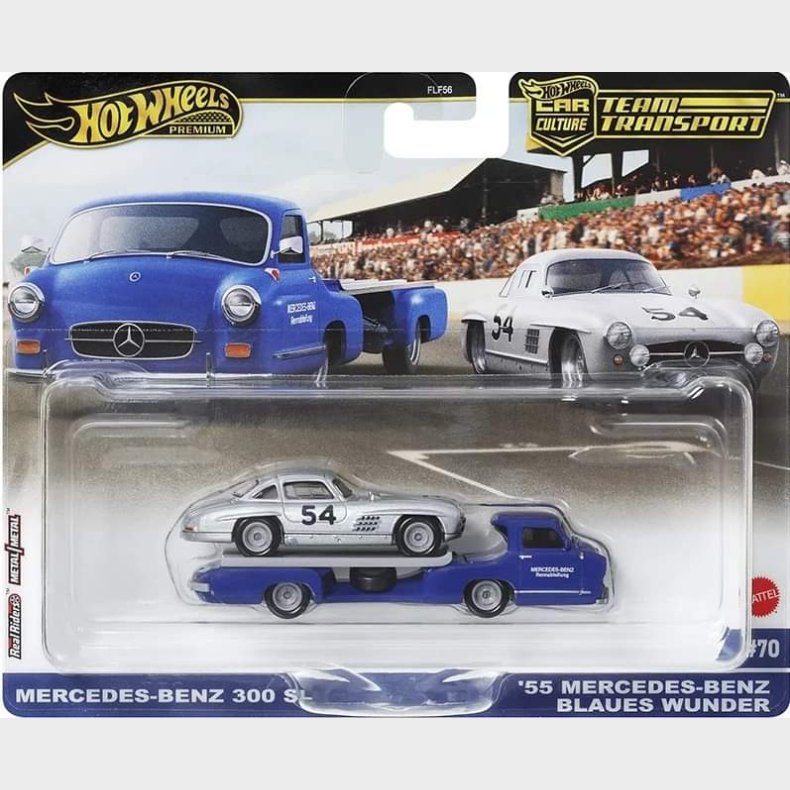 Hot Wheels - #70 Mercedes-Benz 300 SL and Blaues Wunder