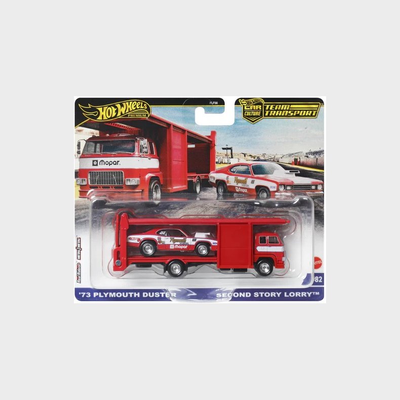 Hot Wheels - #82 '73 Plymouth Duster &amp; Second Story Lorry