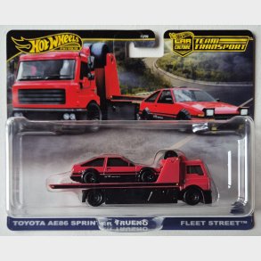 Hot Wheels - #84 Toyota AE86 Sprinter Trueno & Fleet Street