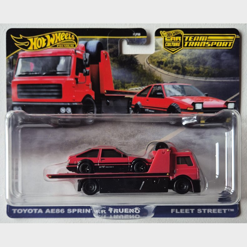 Hot Wheels - #84 Toyota AE86 Sprinter Trueno &amp; Fleet Street