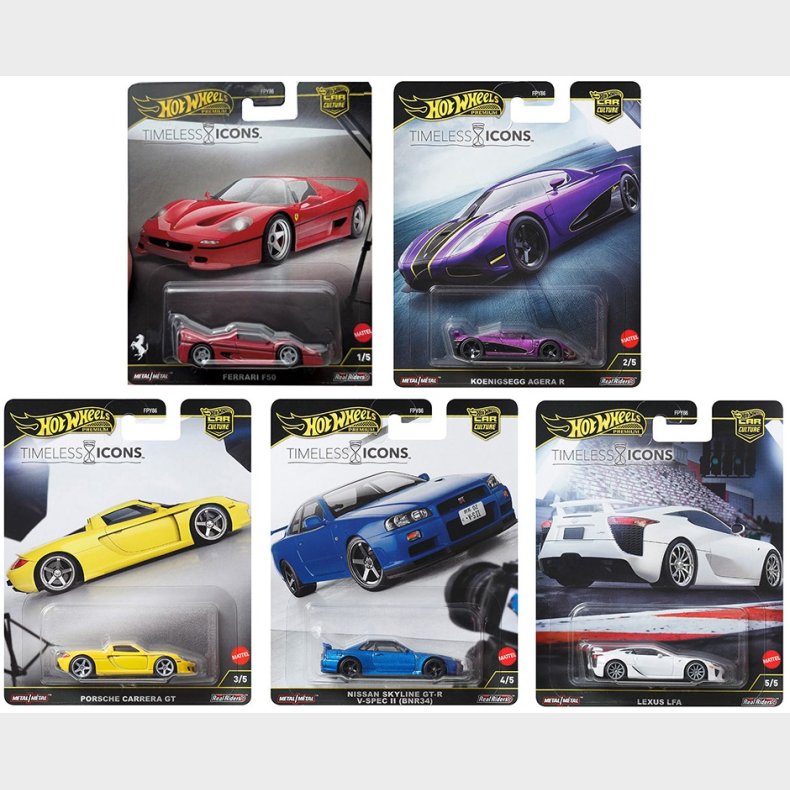 HW Premium - Car Culture, Timeless Icons (2025) [Pre-order]
