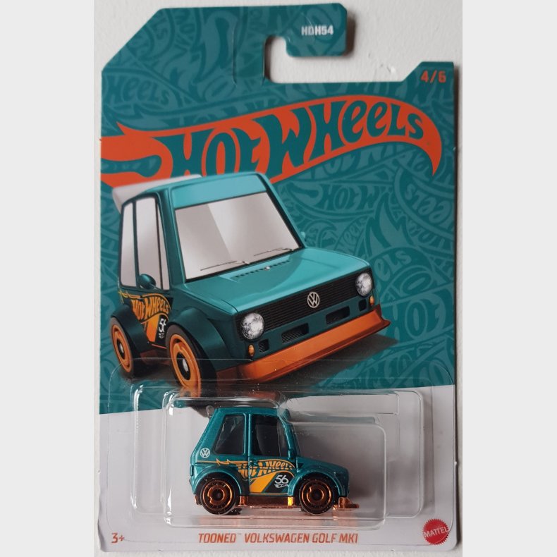 Hot Wheels - Tooned Volkswagen Golf MK1