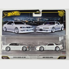 Hot Wheels - 2-pack, Toyota Chaser JZX100 & 1998 Toyota Supra