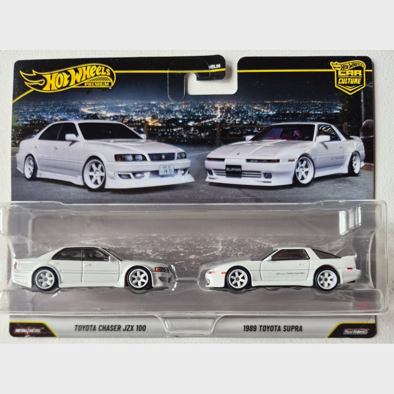 Hot Wheels - 2-pack, Toyota Chaser JZX100 &amp; 1998 Toyota Supra