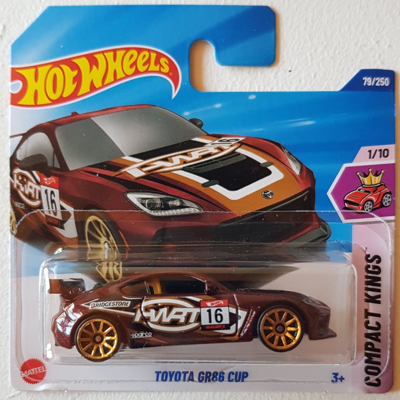 Hot Wheels - Toyota GR86 Cup (Brown)