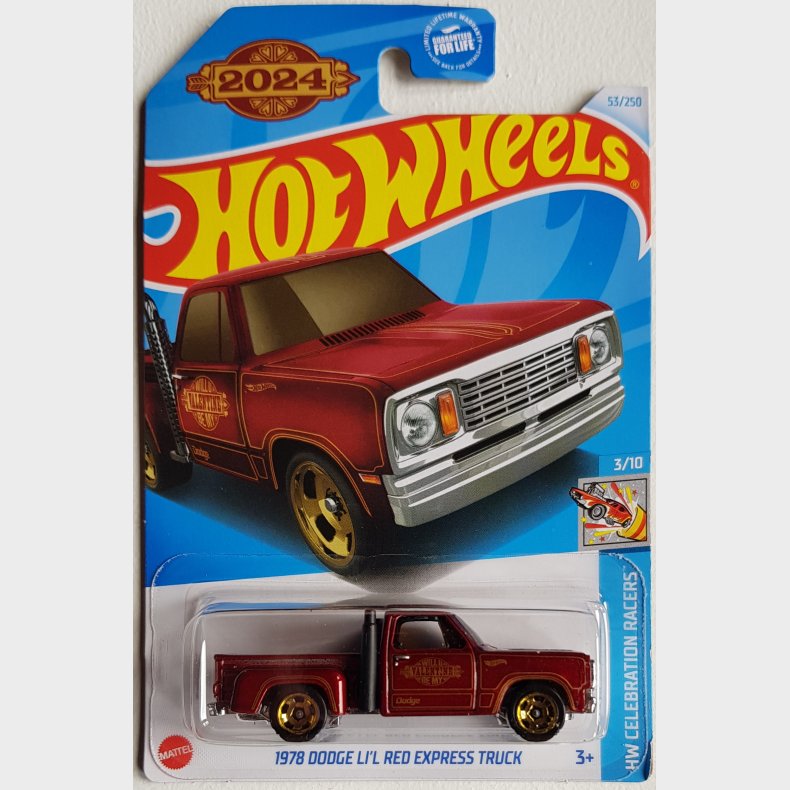 Hot Wheels - 1978 Dodge Li'l Red Express Truck