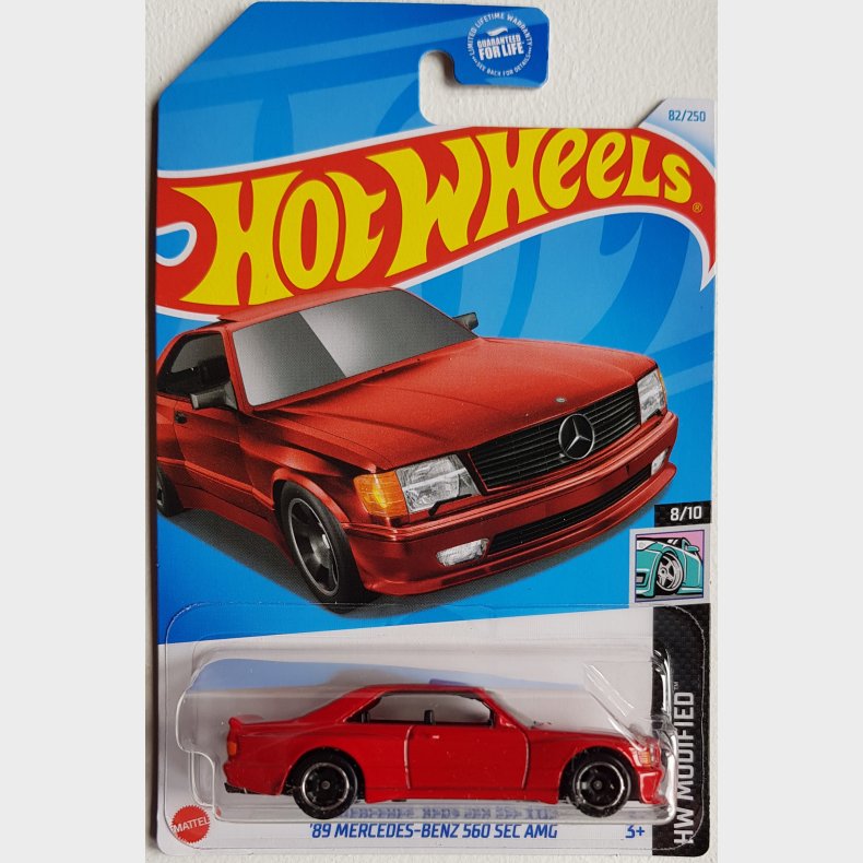 Hot Wheels - 1989 Mercedes Benz 560 SEC AMG
