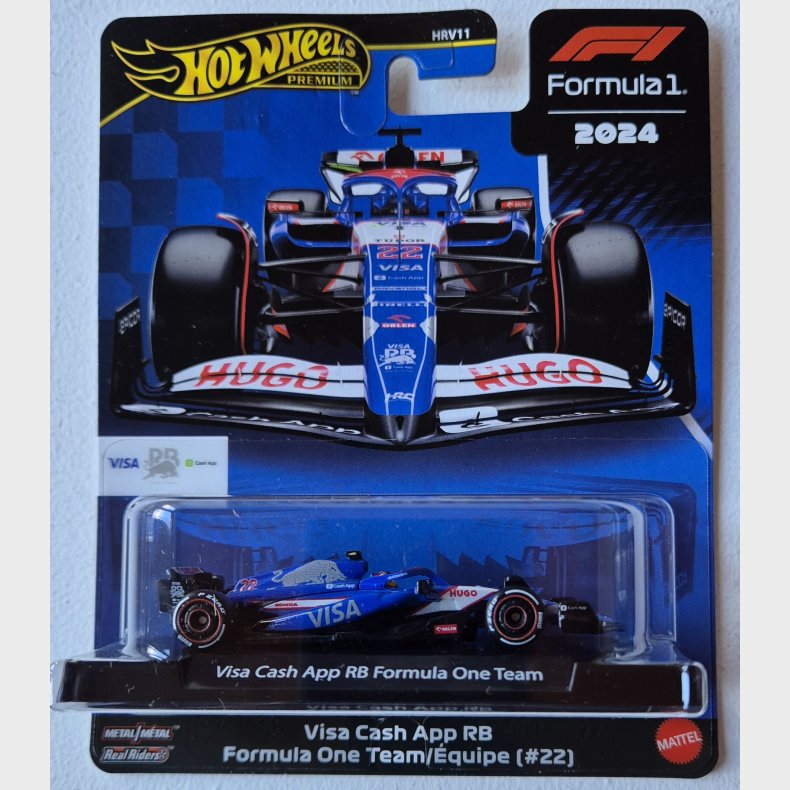 HW Premium - F1 Visa Cash App Red Bull - #22 Y. Tsunoda