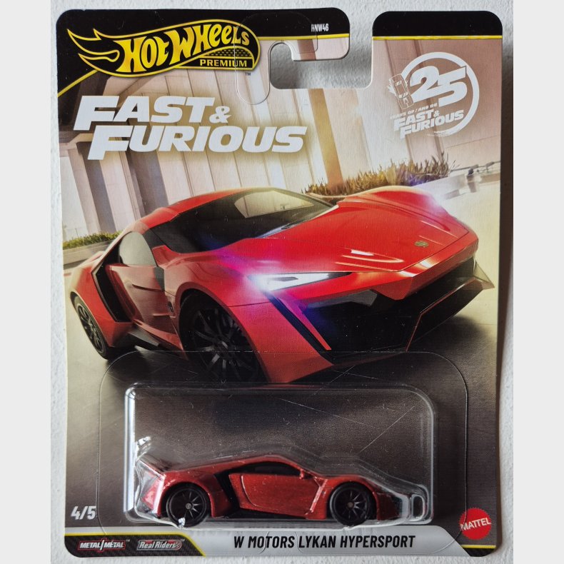 Hot Wheels Premium - W Motors Lykan HyperSport