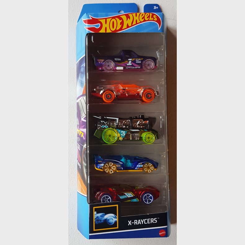 Hot Wheels - 5-pack, X-Raycers