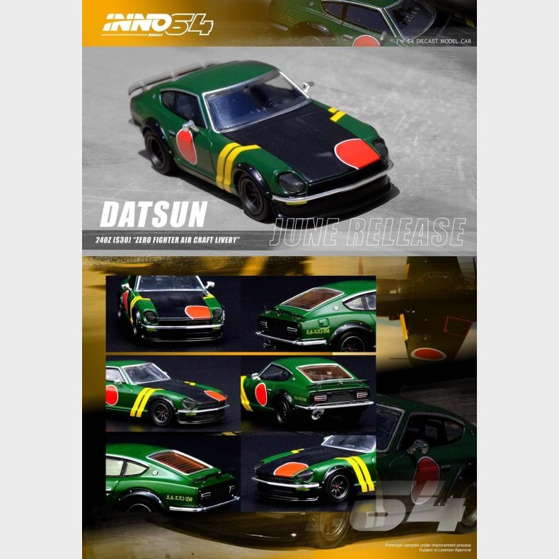 INNO64 - Nissan 240Z (S30) Zero Fighter Aircraft Livery