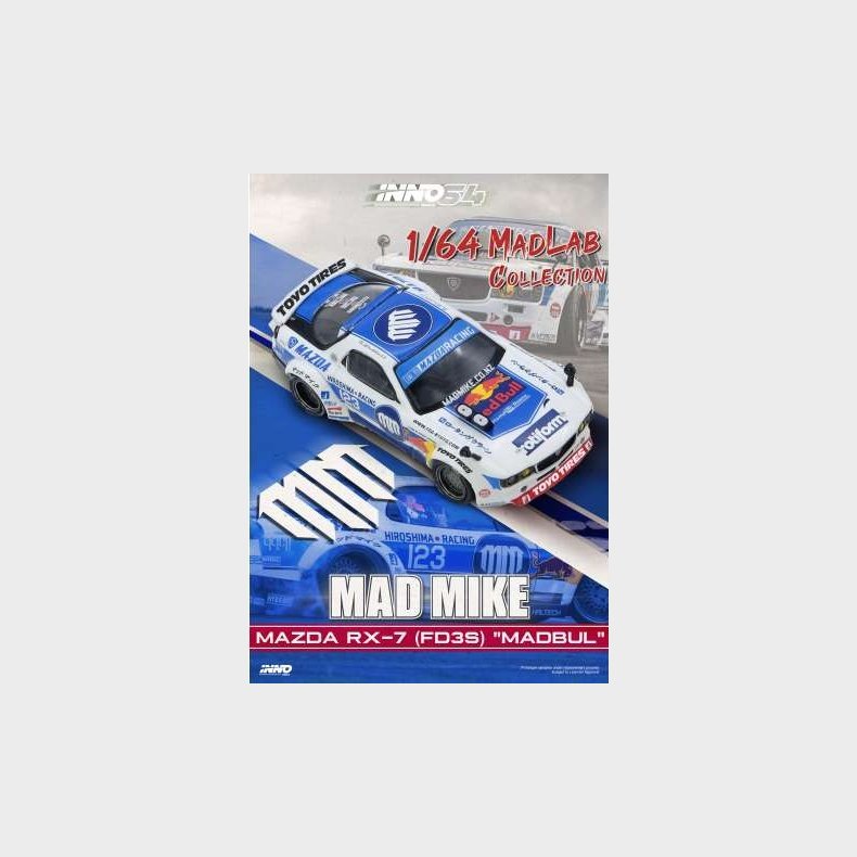 INNO64 - Mazda RX7 Pandem Rocket Mad Mike [Pre-order]