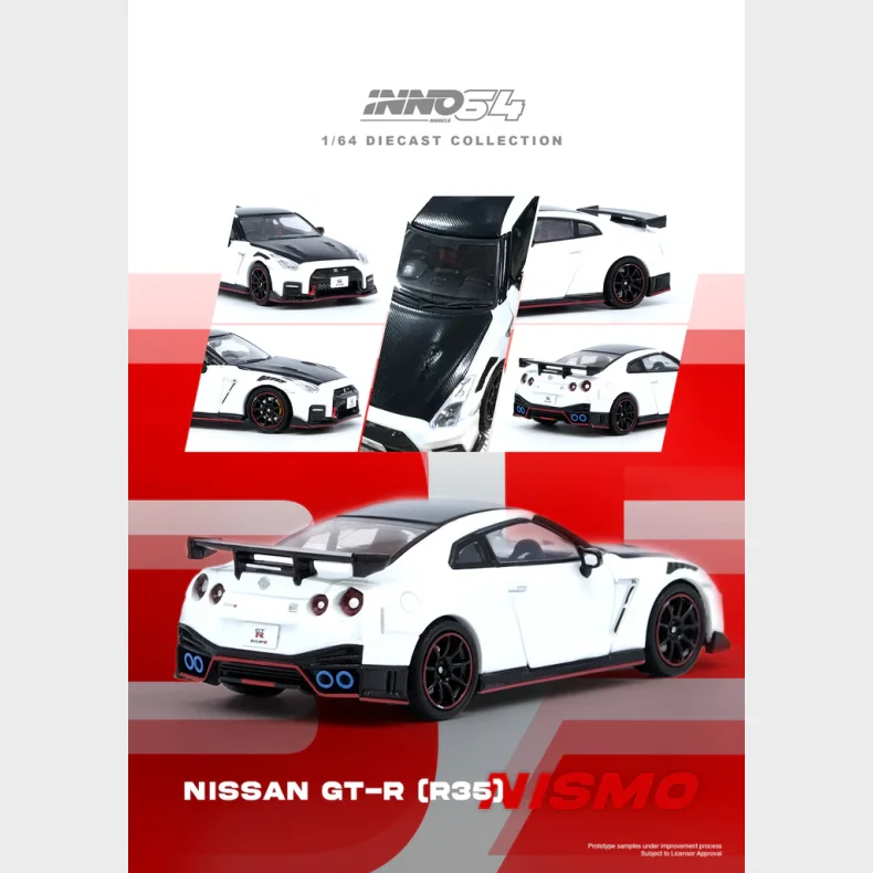 INNO64 - Nissan GT-R (R35) White