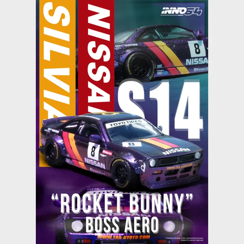 INNO64 - Nissan Silvia (S14) Boss (Rocket Bunny)