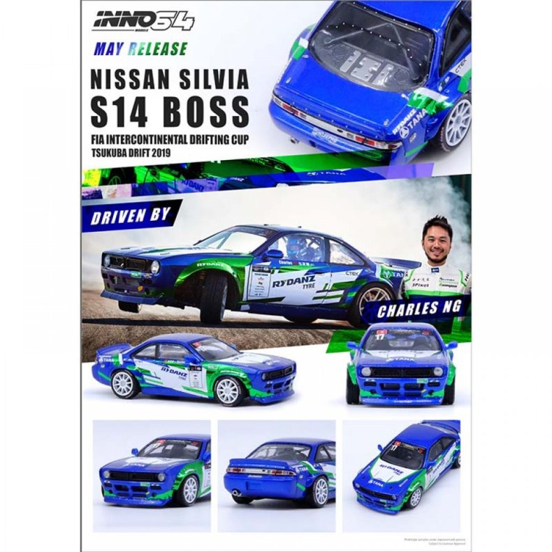INNO64 - Nissan Silvia (S14) Rocket Bunny (FIA Drift)
